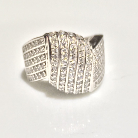 Victoria Wieck Jewelry - Victoria Wieck 1.28 ctTW Absolute Swirl Knot Ring Sz7